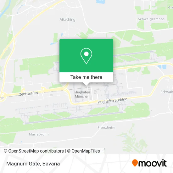 Magnum Gate map