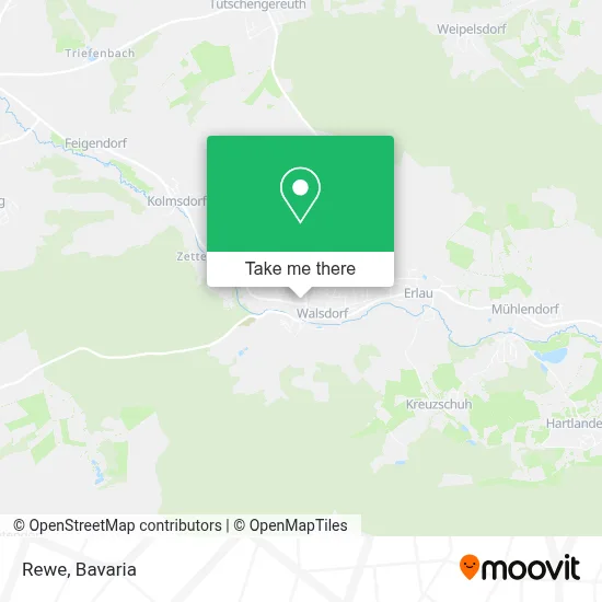 Rewe map