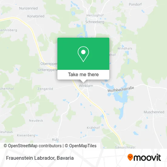 Frauenstein Labrador map