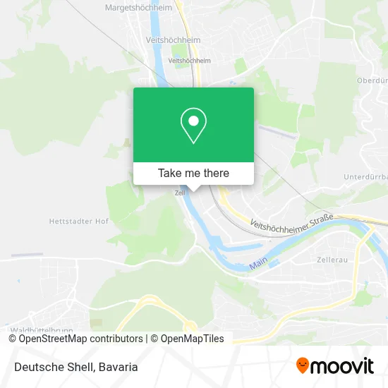 Deutsche Shell map