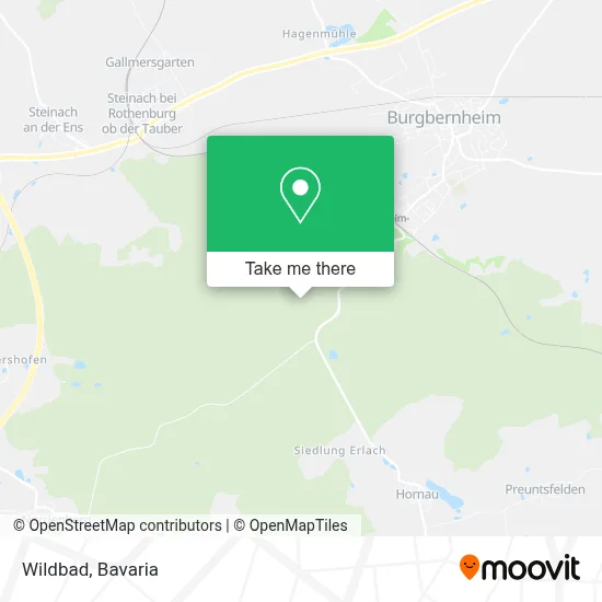 Wildbad map