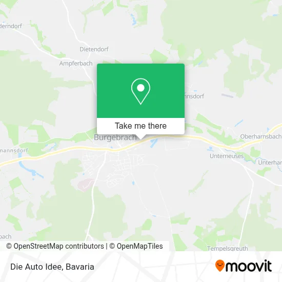 Die Auto Idee map