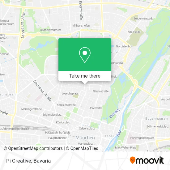 Pi Creative map