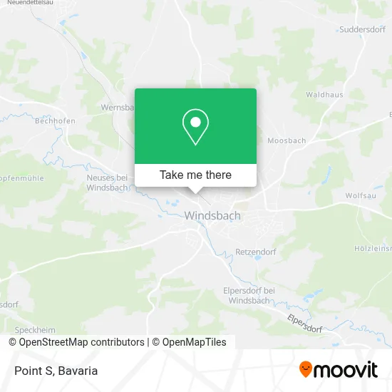 Point S map