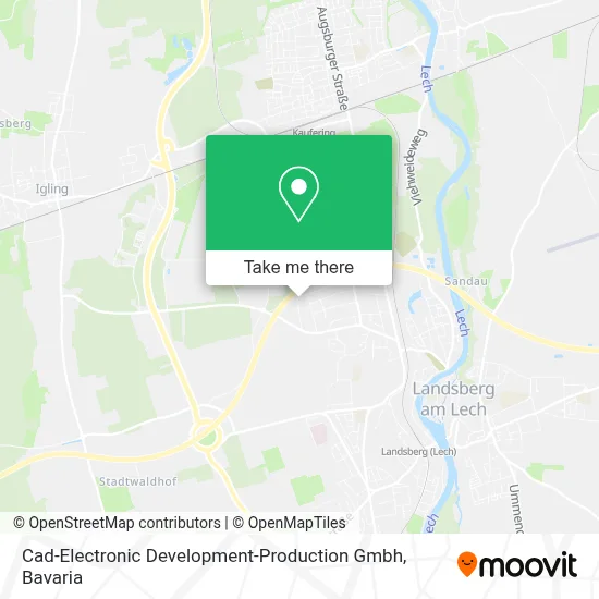 Cad-Electronic Development-Production Gmbh map