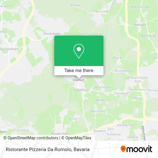 Ristorante Pizzeria Da Romolo map