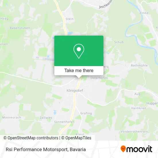 Rsi Performance Motorsport map