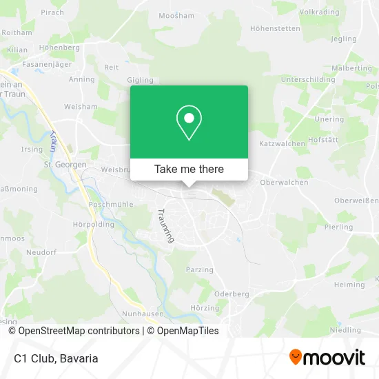 C1 Club map