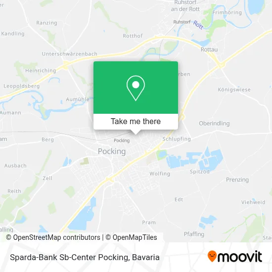 Sparda-Bank Sb-Center Pocking map