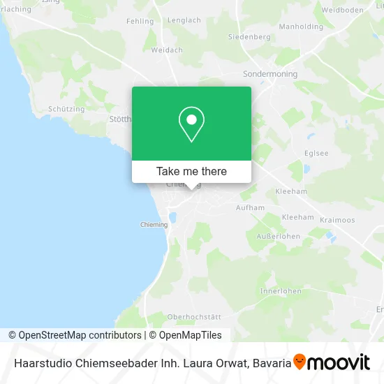 Haarstudio Chiemseebader Inh. Laura Orwat map