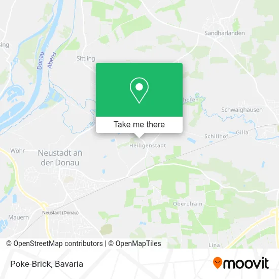 Poke-Brick map