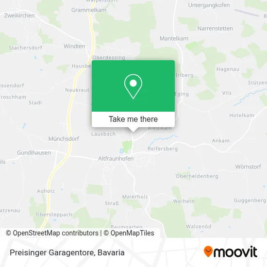 Preisinger Garagentore map