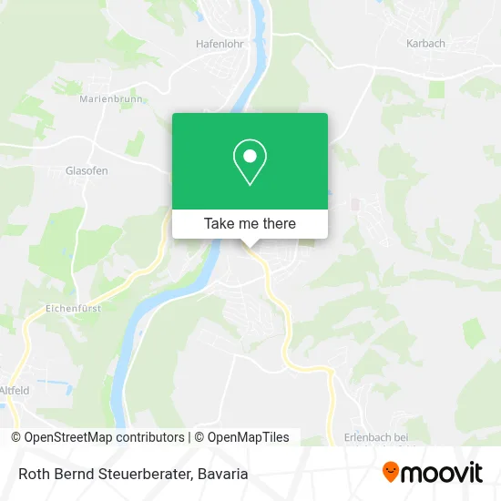 Roth Bernd Steuerberater map