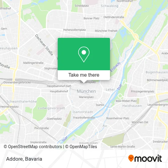 Addore map