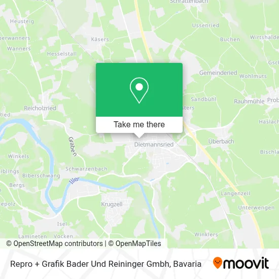 Repro + Grafik Bader Und Reininger Gmbh map