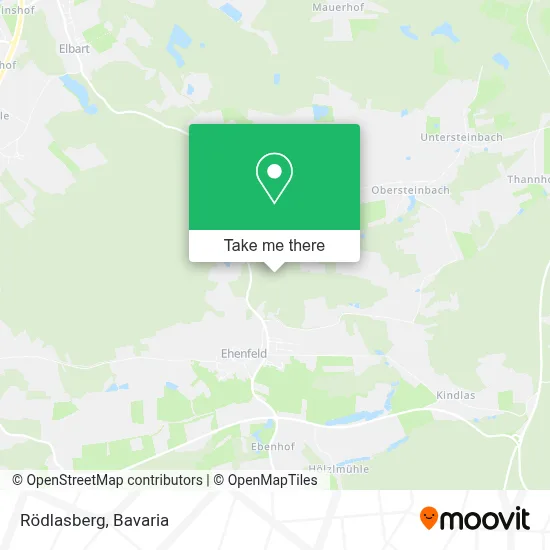 Rödlasberg map