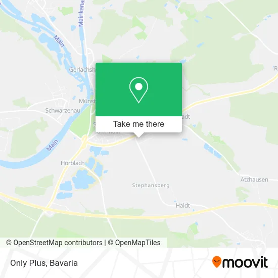 Only Plus map