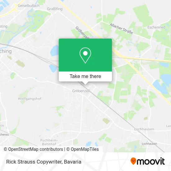 Rick Strauss Copywriter map