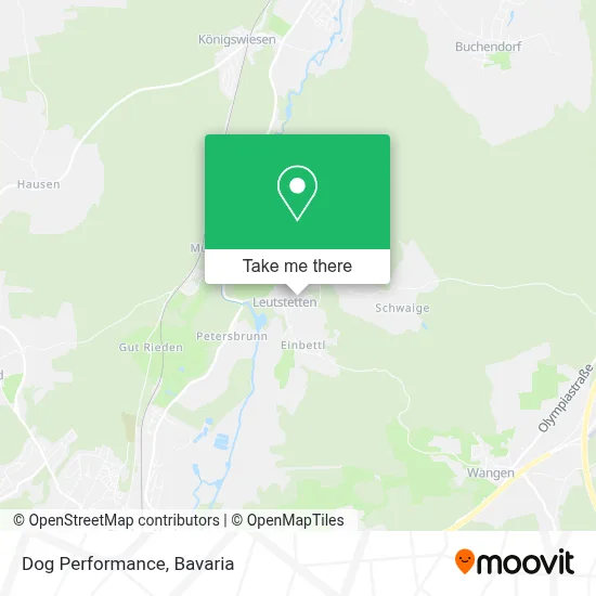 Dog Performance map