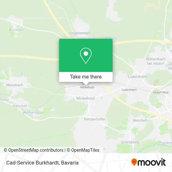 Cad-Service Burkhardt map