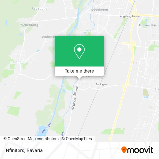 Nfiniters map