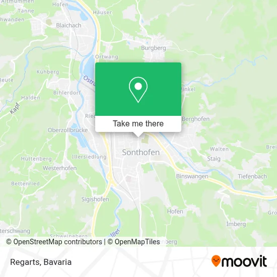 Regarts map