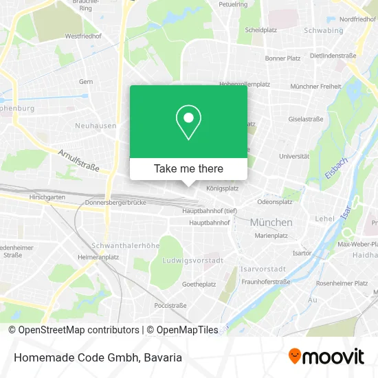 Homemade Code Gmbh map