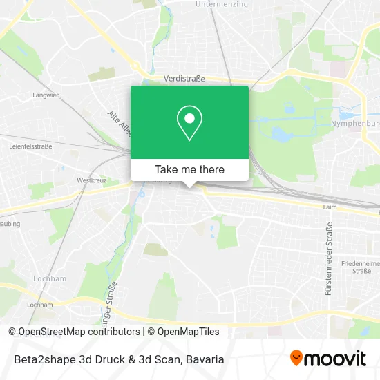 Beta2shape 3d Druck & 3d Scan map
