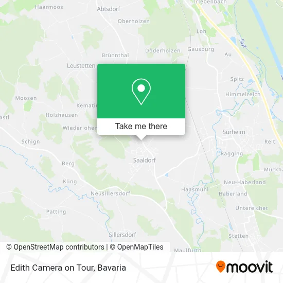 Edith Camera on Tour map
