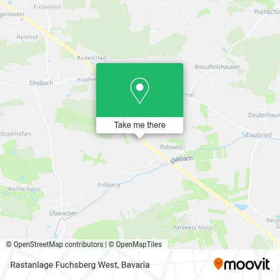 Rastanlage Fuchsberg West map