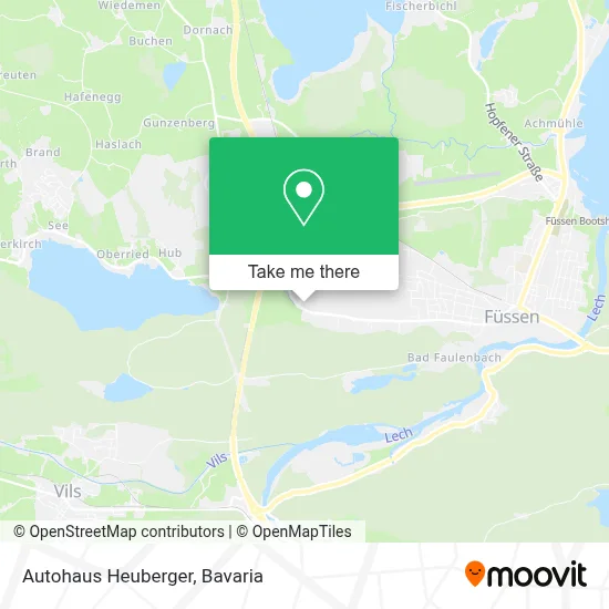 Autohaus Heuberger map