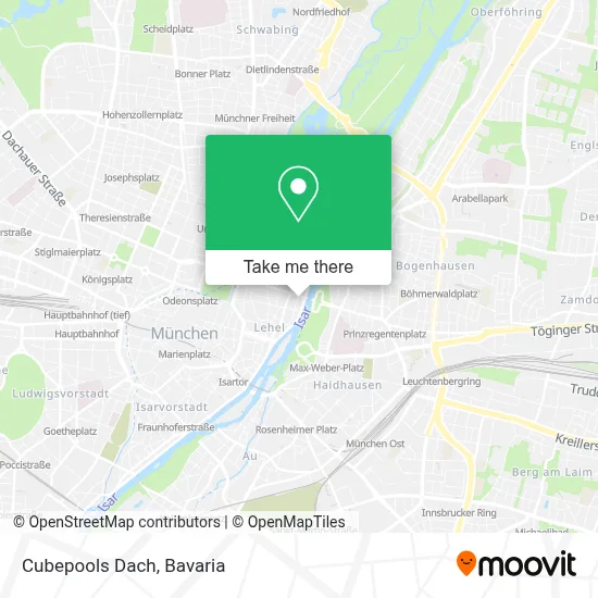 Cubepools Dach map