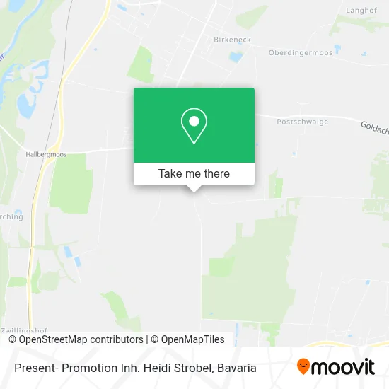 Present- Promotion Inh. Heidi Strobel map