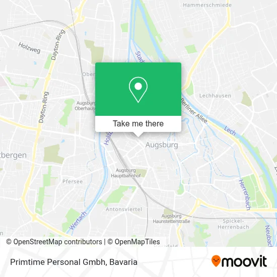 Primtime Personal Gmbh map