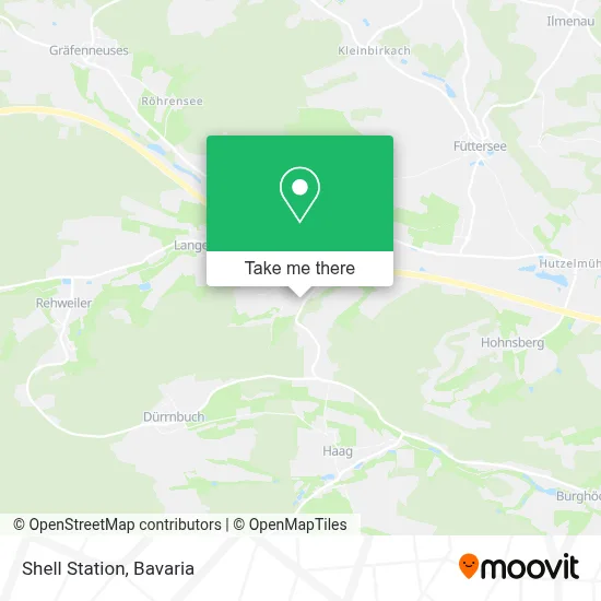 Shell Station map