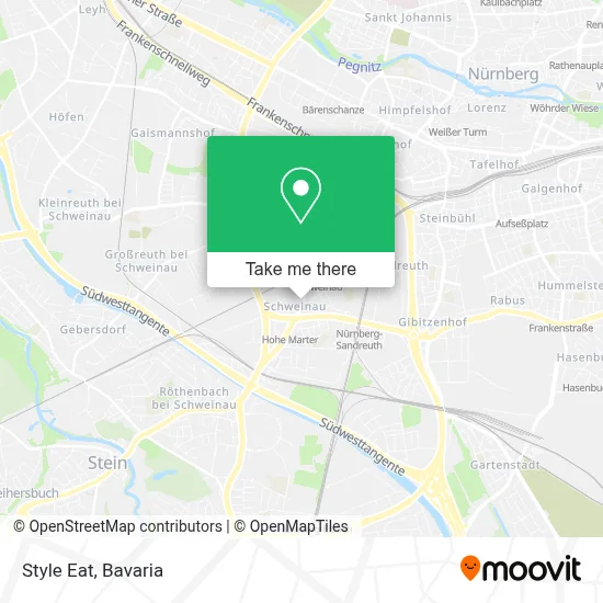 Style Eat map