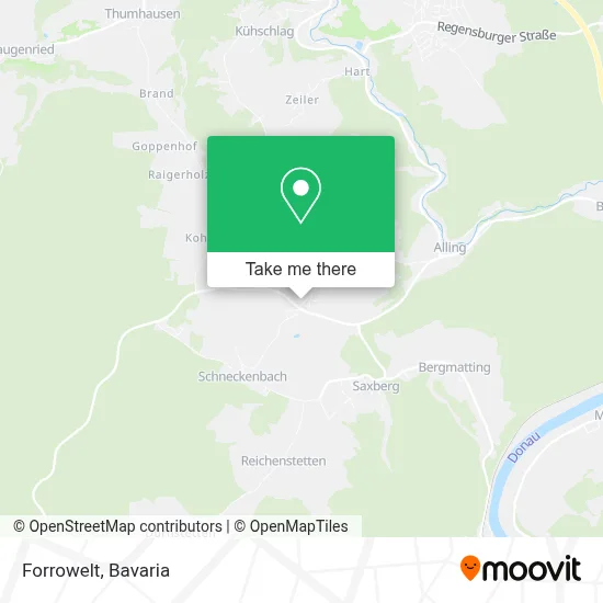 Forrowelt map