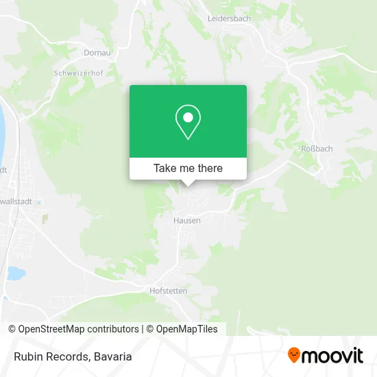 Rubin Records map