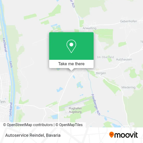 Autoservice Reindel map