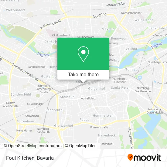 Foul Kitchen map