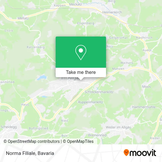 Norma Filiale map