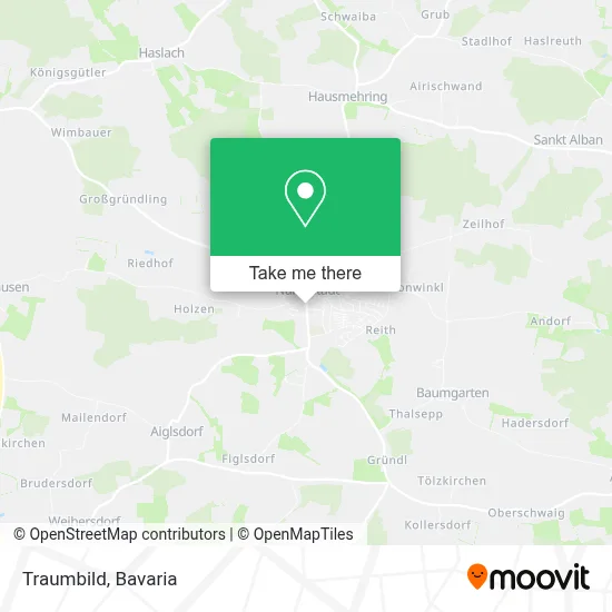 Traumbild map