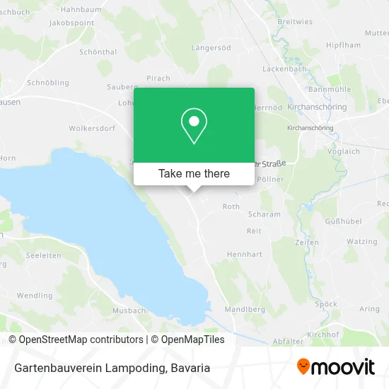 Gartenbauverein Lampoding map