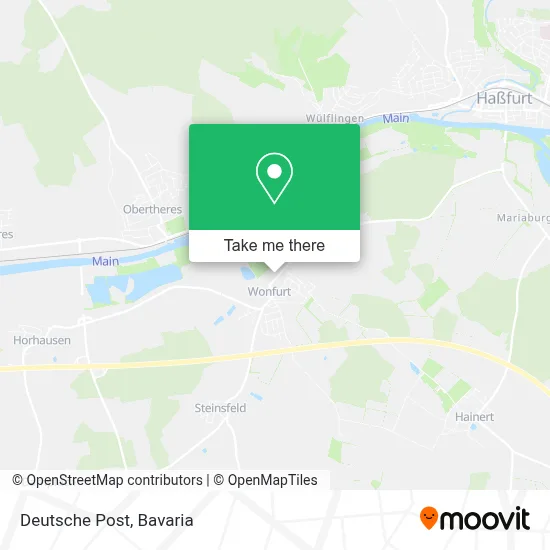 Deutsche Post map