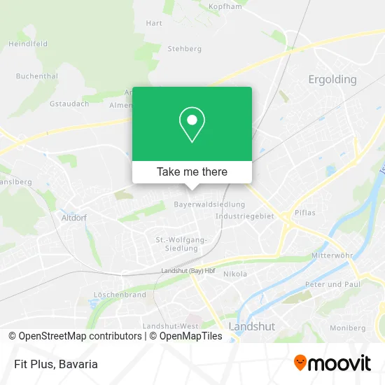Fit Plus map