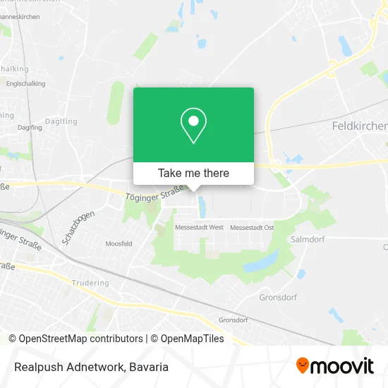 Realpush Adnetwork map