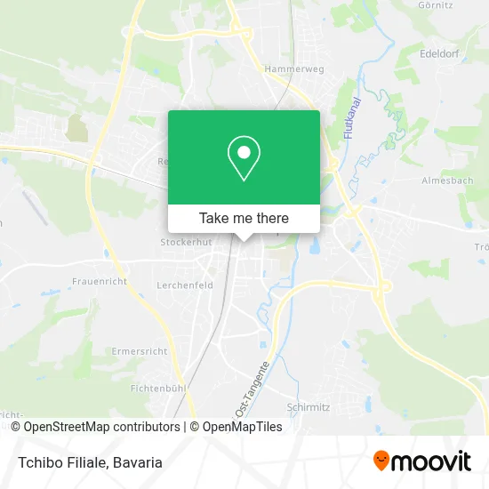 Tchibo Filiale map