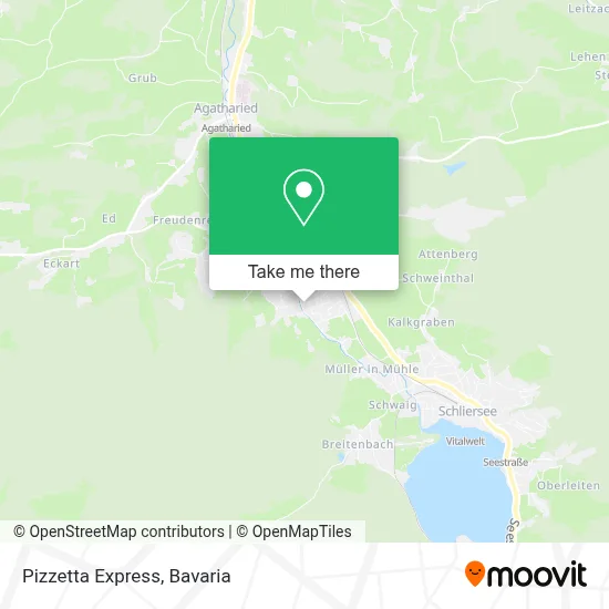 Pizzetta Express map