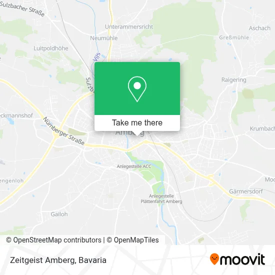 Zeitgeist Amberg map