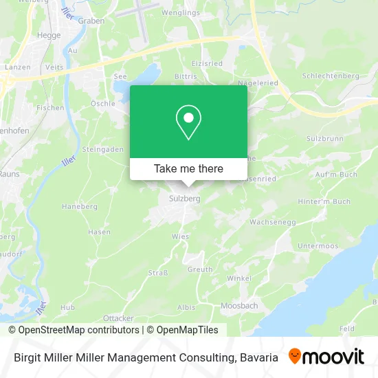 Birgit Miller Miller Management Consulting map